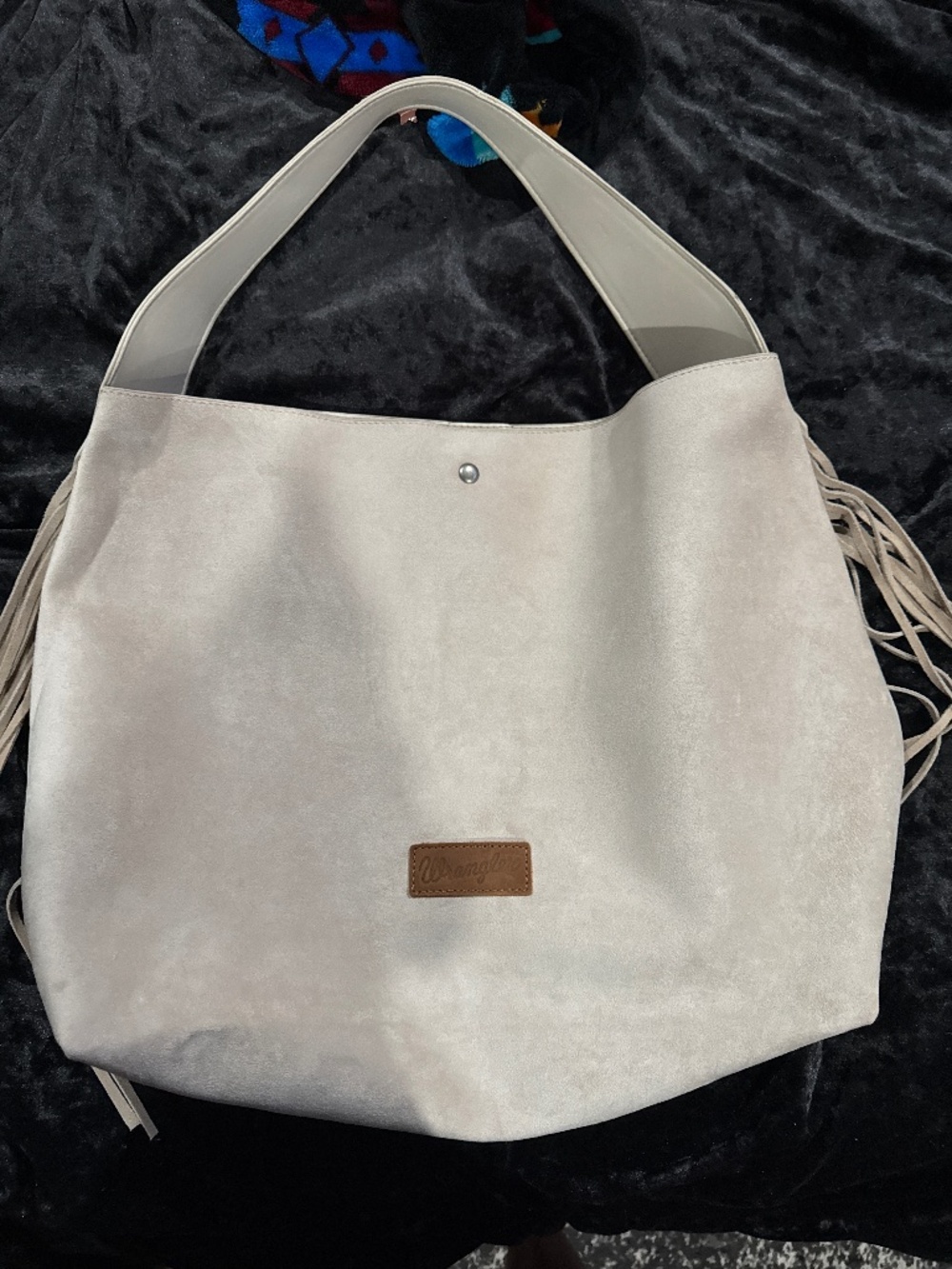 Wrangler hobo suede fringe bag